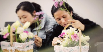 2019年3月6日女神节插花活动-(69)