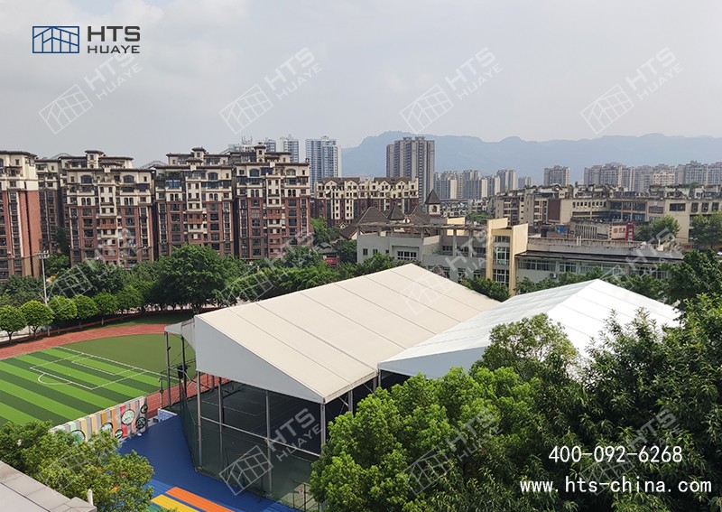 篮球运动风靡全球，，，，，，，，篷房式篮球馆采办量大幅上升