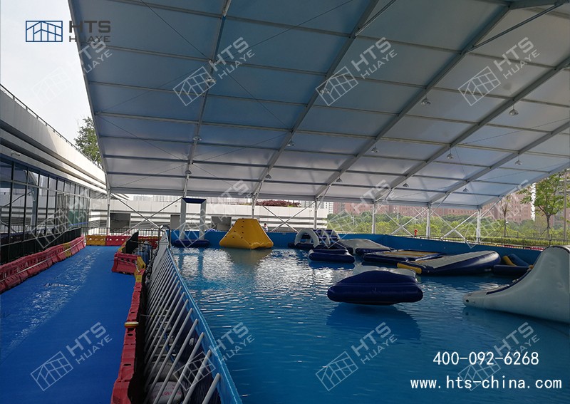 他们都在用这种铝合金游泳池篷房建造，，，，，很香