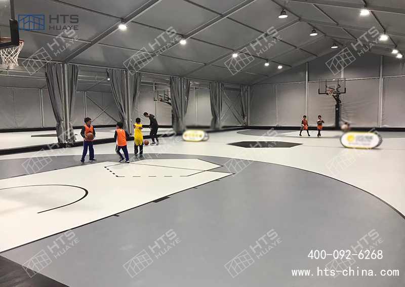 篷房式篮球馆配件都是工厂加工实现，，，，，，，现场进行拼接