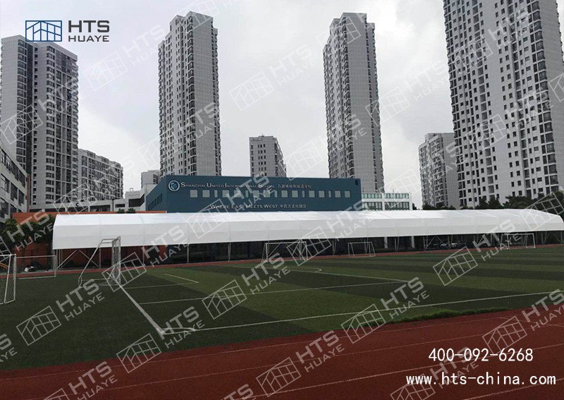 学堂盛行的篮球场雨棚，，，，，，，3000平方交付期为3周功夫