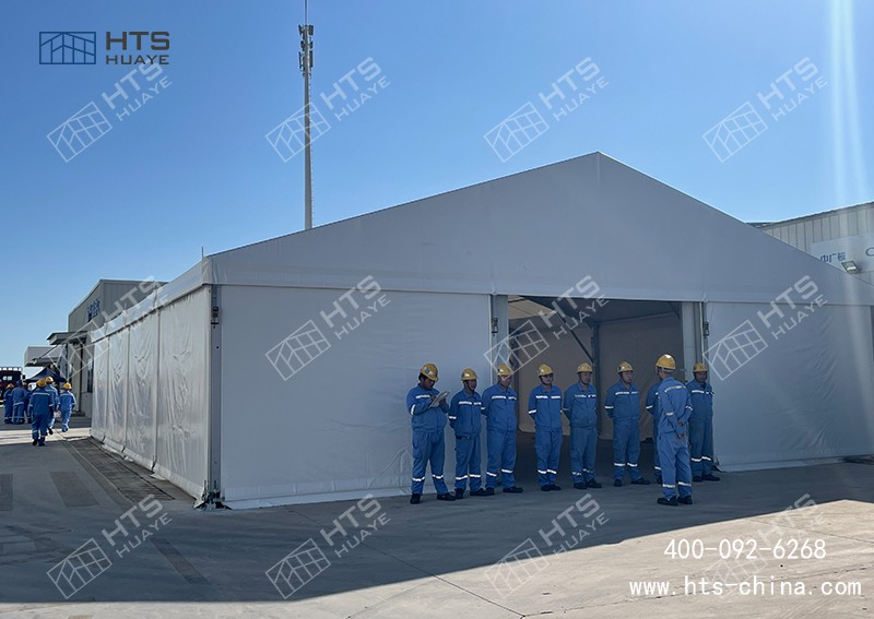 仓库满了不用慌，，，，，，，，只有厂区有空位用组装篷房仓库短期急剧搭建使用