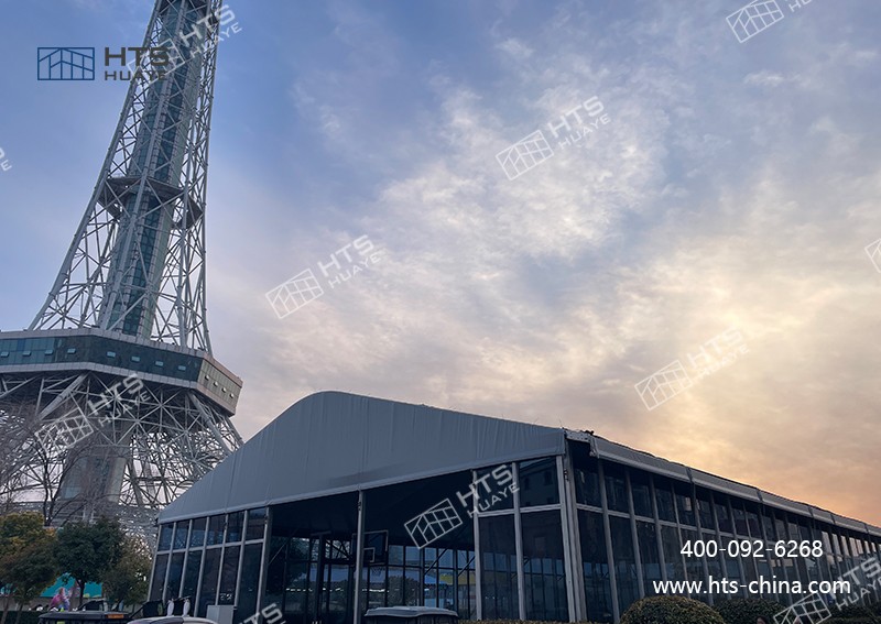河南开封新增一座篮球馆篷房，，，，，打造运动新地标