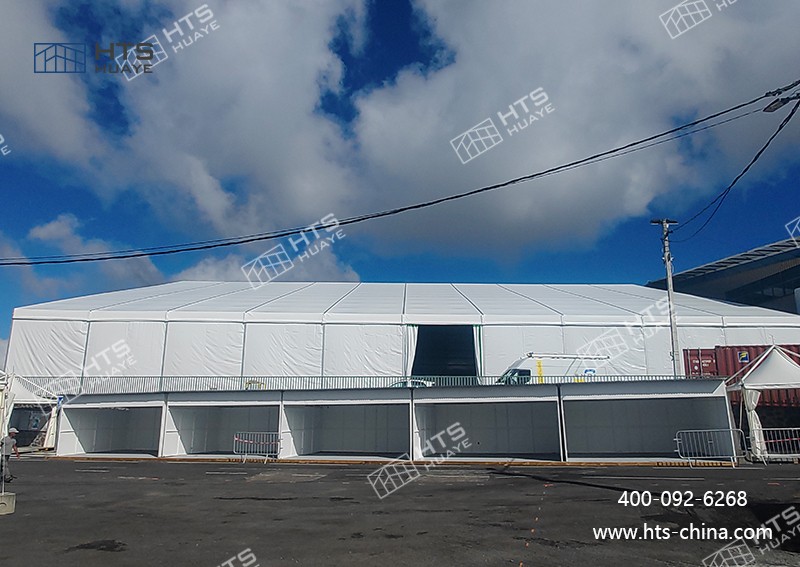 在非洲的展会活动中，，，，，，，，这座铝合金篷房篷房将阐扬沉要作用