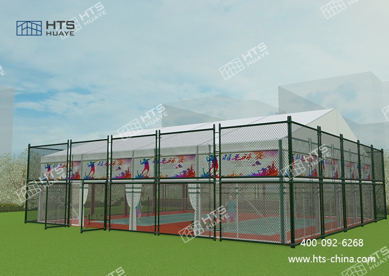 资金有限？？？？？？？幼规格体育篷房场馆为学堂球馆建设破局