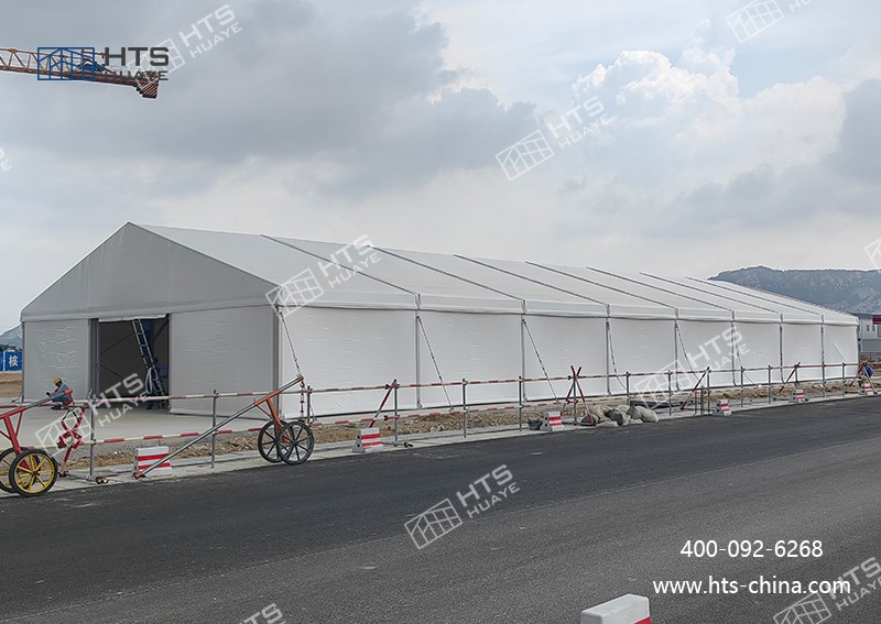 为核电行业提供的第6座仓储篷房，，，，，，，事实证明“好产品自带说服力”