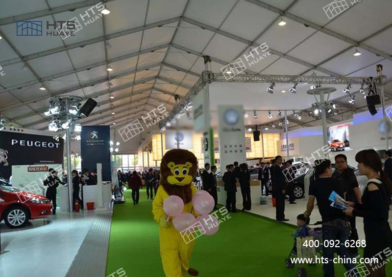 倒毓会规模突破上限，，，，，展览篷房成为最优解